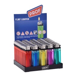 Αναπτήρας Prof Transparent Flint